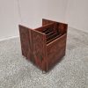 Bruksbo, ROLF HESLAND. Jacaranda LP/pladestand, „Scala“, Bagn Möbelindustri, Norge Magasinholder, Bruksbo — billede 6