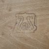 Fire spisestole, massiv teak