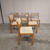 Findahl Seks spisestole i massiv teak, Findahl