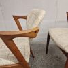 Kai Kristiansen model 42 Seks spisestole, Kai Kristiansen model 42,teak, til ompolstring — billede 9