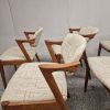 Kai Kristiansen model 42 Seks spisestole, Kai Kristiansen model 42,teak, til ompolstring — billede 10