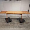 Spisebord med hollandsk udtræk i teak — billede 8