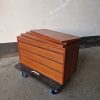 Cadovius Vangereol, Cadovius, reol-dele, teak, skab og hylder