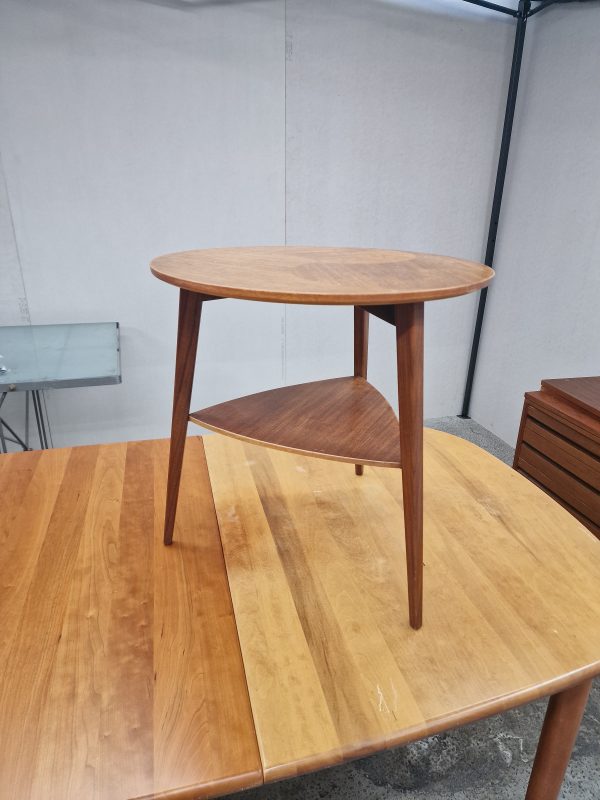 Rundt sofabord, teak, Jørgen Aakjær Jørgensen
