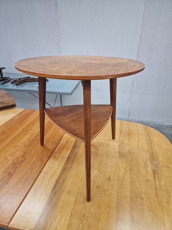 Rundt sofabord, teak, Jørgen Aakjær Jørgensen