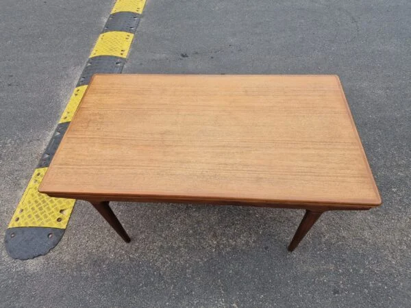 Johannes Andersen Spisebord med hollandsk udtræk, teak, Johannes Andersen — billede 3
