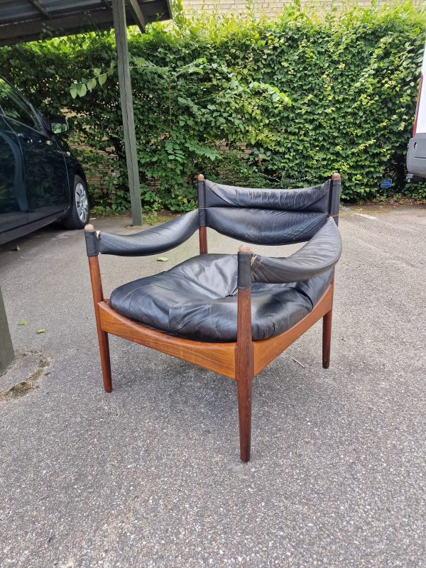 Lænestol i massiv palisander, Kristian Vedel model Modus
