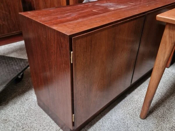 Omann Jr, model nr 10 Vitrine, palisander, 2 stk, Omann jr — billede 4