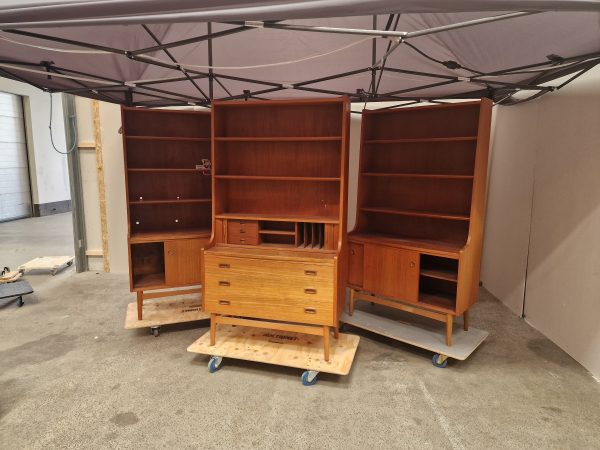 Tre stk Bornholmerreoler, teak