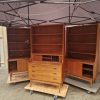 Tre stk Bornholmerreoler, teak