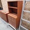 Lille reol med kommode og bogreol, teak — billede 4