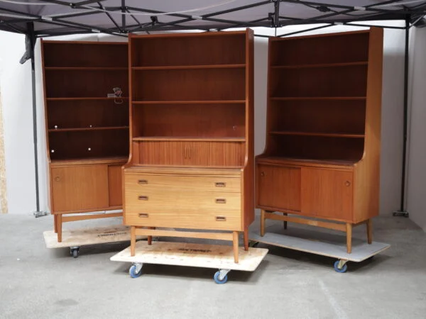 Tre stk Bornholmerreoler, teak