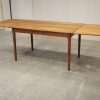 Spisebord i teak med hollandsk udtræk