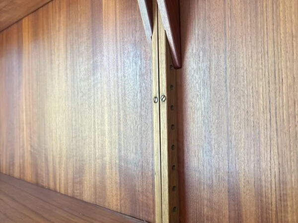 Hansen & Guldberg Vangereol med skabe, hylder og vanger, teak, Hansen & Guldberg — billede 8