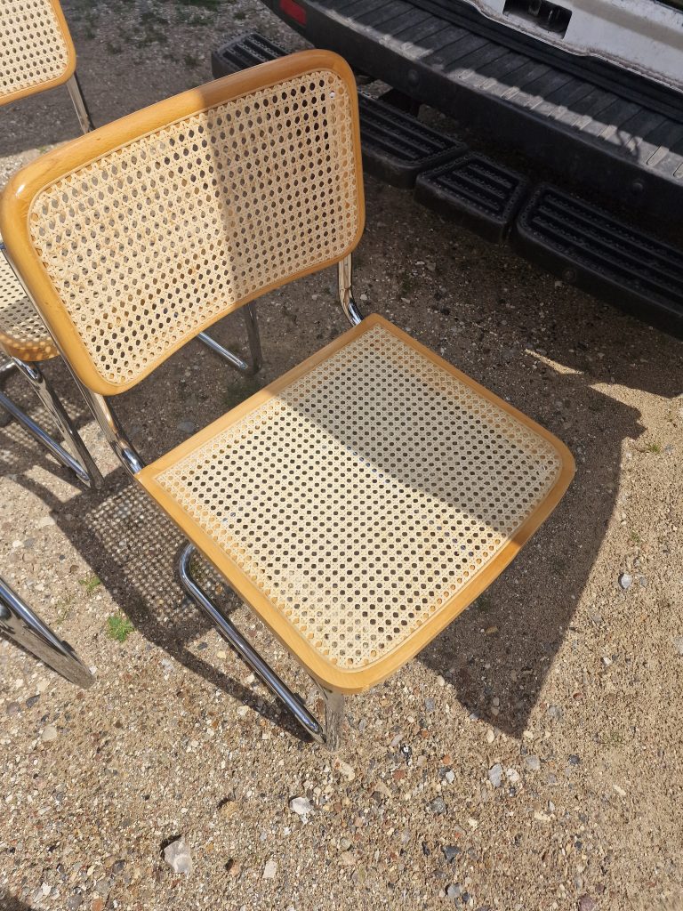 Made in Italy Frisvingerstole, fire stk — billede 5