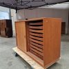 Kontormøbel, teak, skænk og bogreol