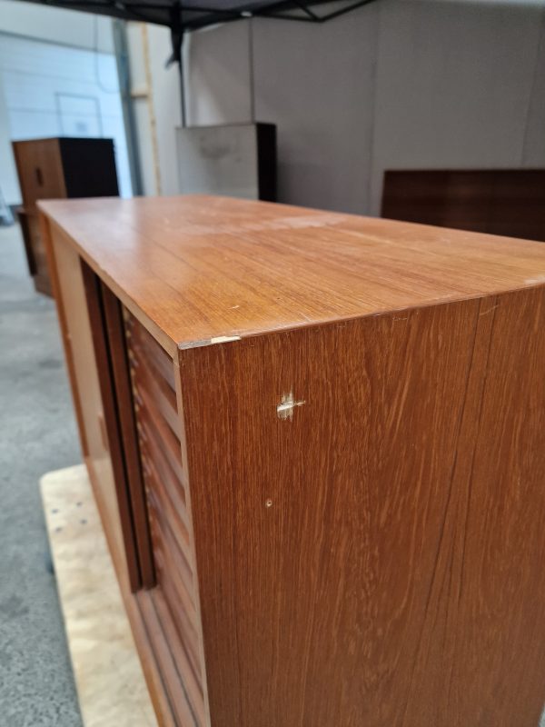 Kontormøbel, teak, skænk og bogreol