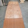 Spisebord med hollandsk udtræk, teak, bådformet — billede 4