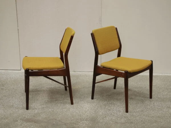 Sibast To spisestole i palisander af Arne Vodder, produceret hos Sibast Furniture — billede 2