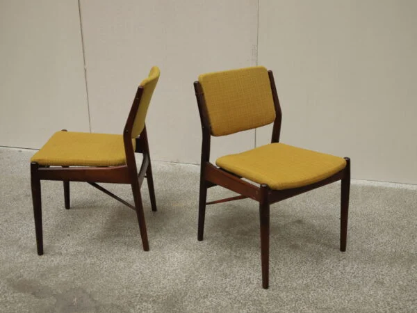 Sibast To spisestole i palisander af Arne Vodder, produceret hos Sibast Furniture — billede 3