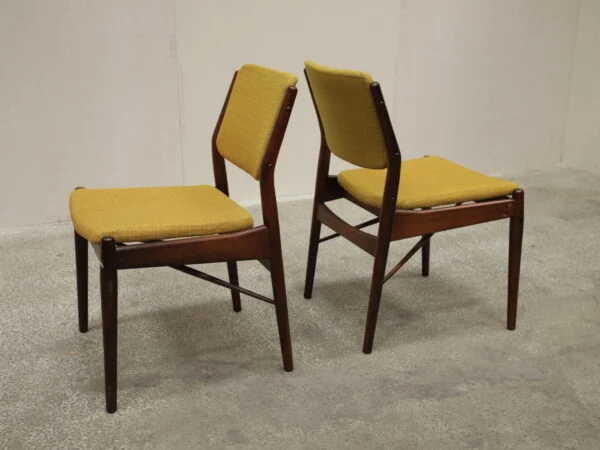 Sibast To spisestole i palisander af Arne Vodder, produceret hos Sibast Furniture — billede 5
