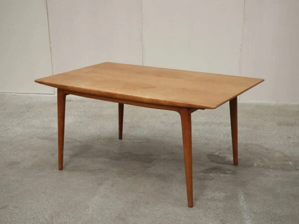 Spisebord med tillægsplader, teak, Alfred Christensen model 371/Boomerang
