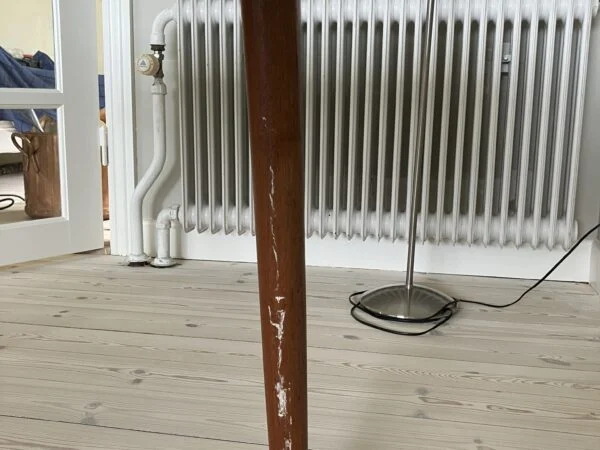 Alfred Christensen model 371/Boomerang Spisebord med tillægsplader, teak, Alfred Christensen model 371/Boomerang — billede 5