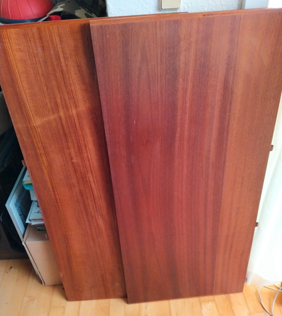 Skovmand & Andersen To tillægsplader og bordben, teak