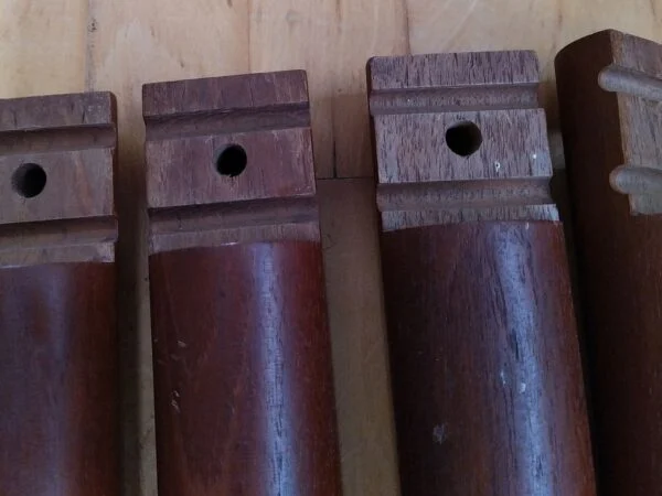Skovmand & Andersen To tillægsplader og bordben, teak — billede 2