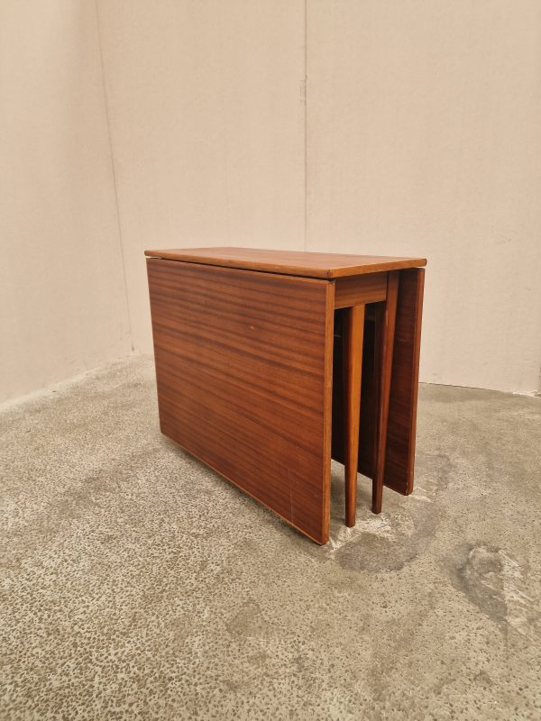 Spisebord, Klapbord, mahogni