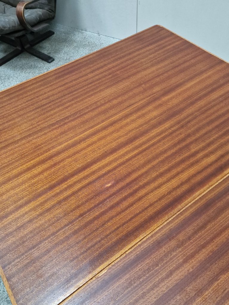 Spisebord, Klapbord, mahogni — billede 18