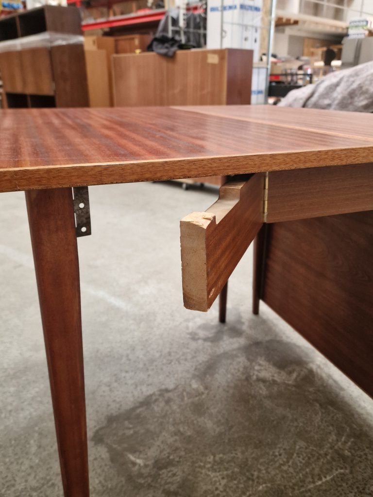 Spisebord, Klapbord, mahogni — billede 9