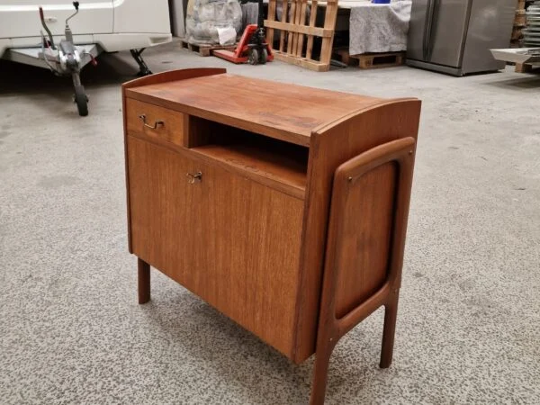 LP/vinyl møbel i teak — billede 8