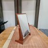 Vipbart spejl, teak — billede 5