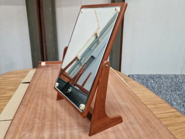 Vipbart spejl, teak — billede 3