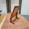 Vipbart spejl, teak — billede 2