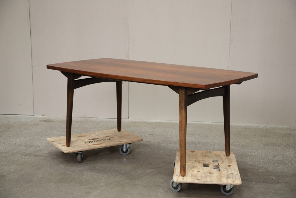 Bruno Hansen/Kjærnulf Spisebord, palisander, Kjærnulf — billede 6