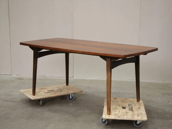 Bruno Hansen/Kjærnulf Spisebord, palisander, Kjærnulf — billede 6