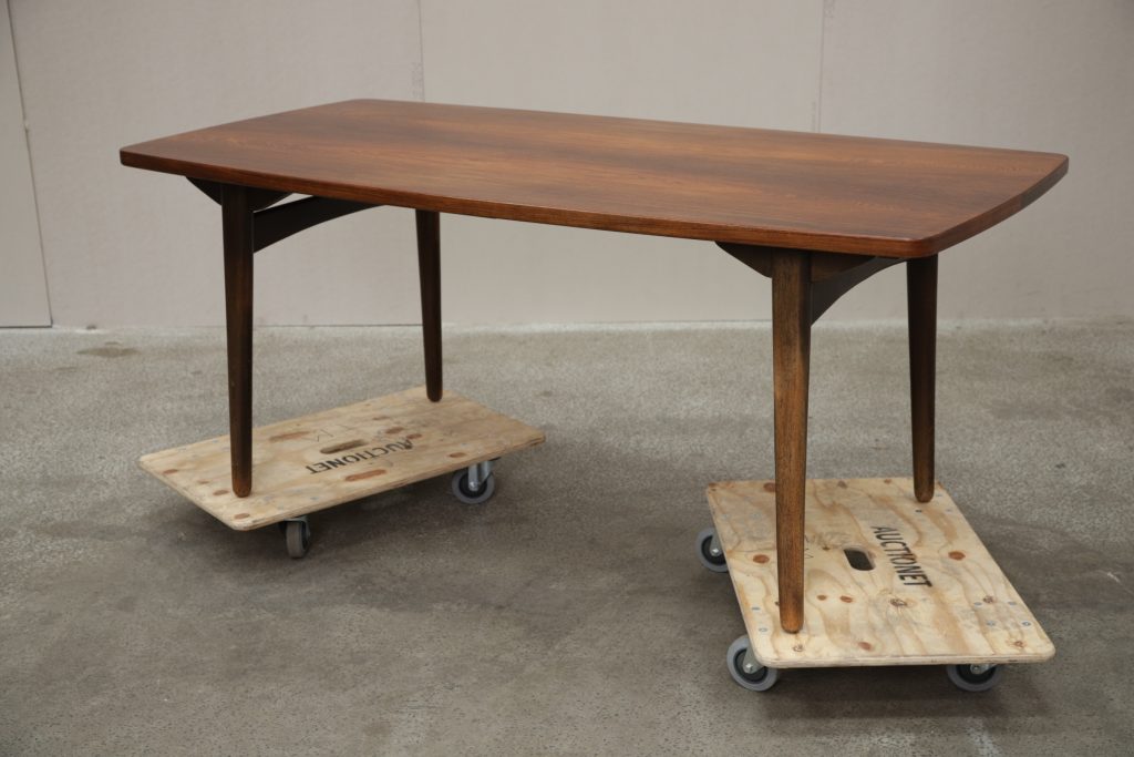 Bruno Hansen/Kjærnulf Spisebord, palisander, Kjærnulf — billede 9
