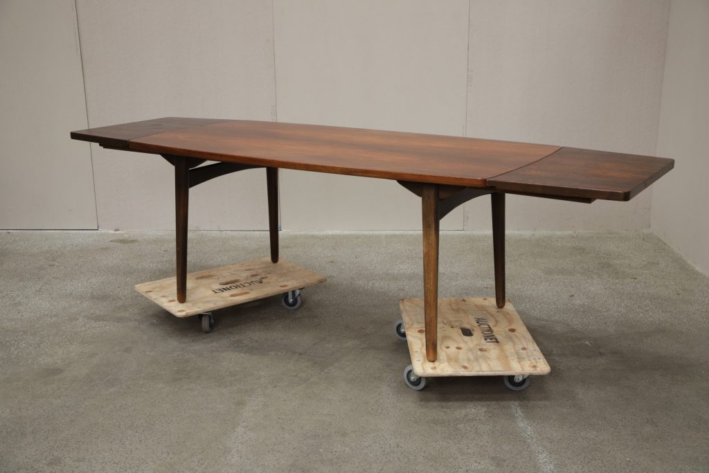 Bruno Hansen/Kjærnulf Spisebord, palisander, Kjærnulf — billede 8