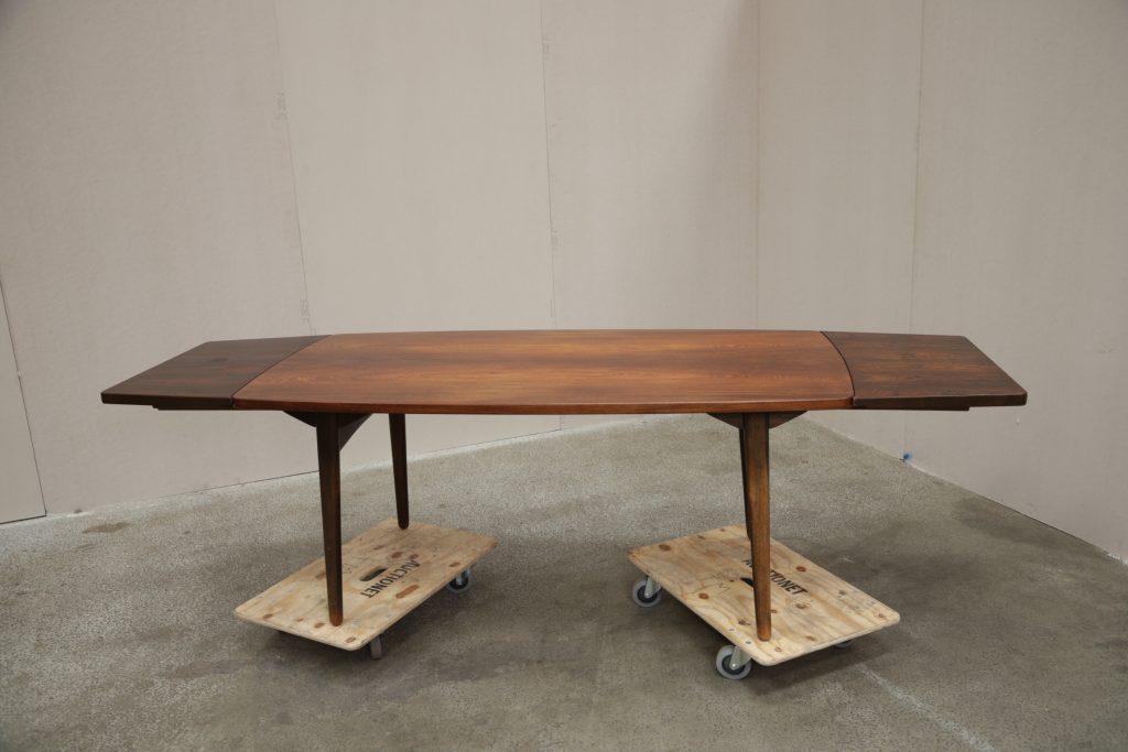 Bruno Hansen/Kjærnulf Spisebord, palisander, Kjærnulf — billede 12