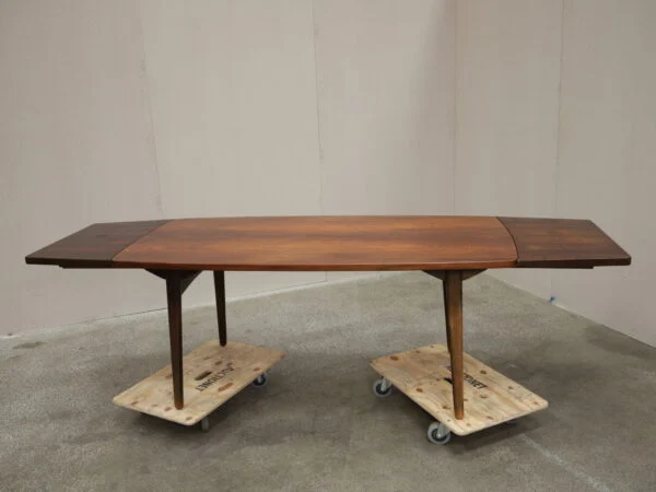 Bruno Hansen/Kjærnulf Spisebord, palisander, Kjærnulf — billede 12