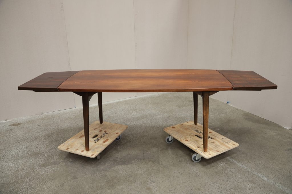 Bruno Hansen/Kjærnulf Spisebord, palisander, Kjærnulf — billede 10