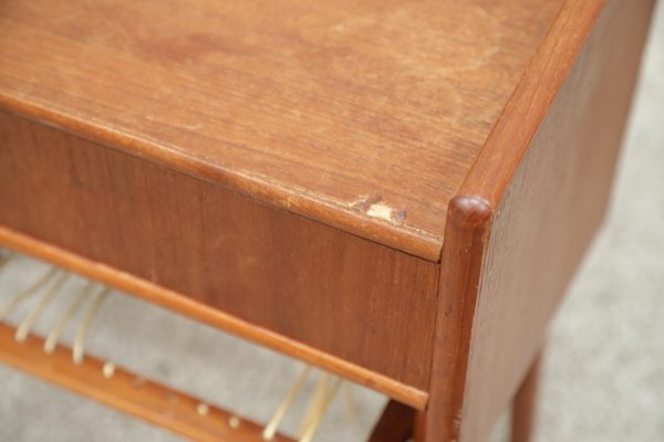Natbord, teak, flethylde