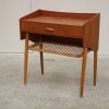 Natbord/entrékommode, teak, flethylde — billede 2