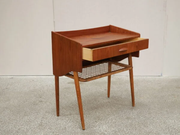 Natbord/entrékommode, teak, flethylde — billede 4