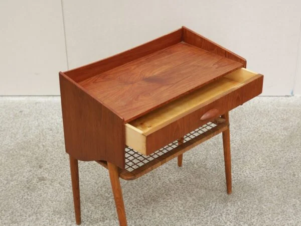 Natbord/entrékommode, teak, flethylde — billede 5