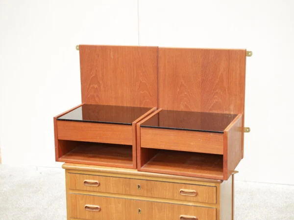 Wegner/Getama Sæt natborde i teak, Wegner/Getama