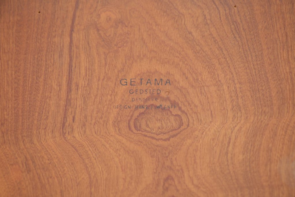 Wegner/Getama Sæt natborde i teak, Wegner/Getama — billede 2