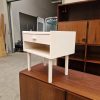 Sengebord, hvidmalet, Wegner/Illums Bolighus